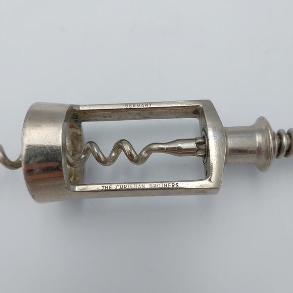 Vtg‎ Corkscrew Made In Germany "The Christian Brothers" Wine Opener - Picture 3 of 3